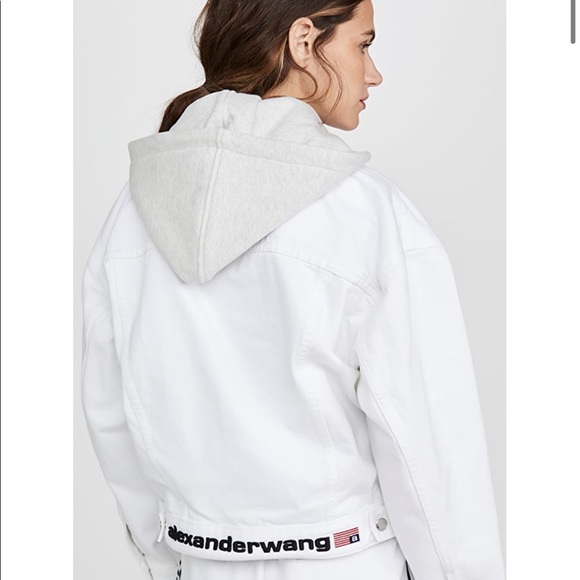 Alexander Wang Jackets & Blazers - Alexander Wang Denim Runway Game Jacket